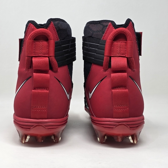 Nike Force Savage Elite 2 Football Cleats Red Black Men's Size 17 BV3962-002 New - Picture 5 of 10